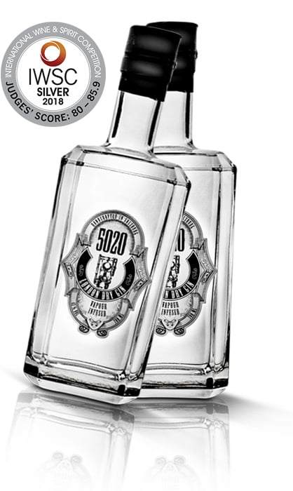 Gin5020-Flasche 5020 Gin - handcrafted in Salzburg